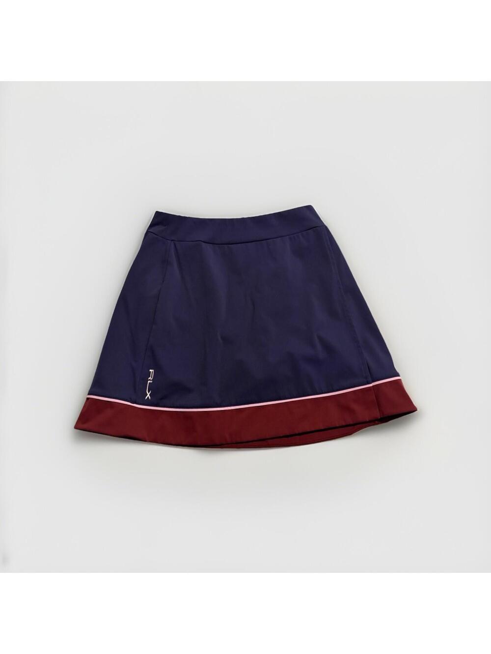 RLX Ralph Lauren Skorts XS Navy Pockets PullOn Activewear Tennis Golf ExtraSmall